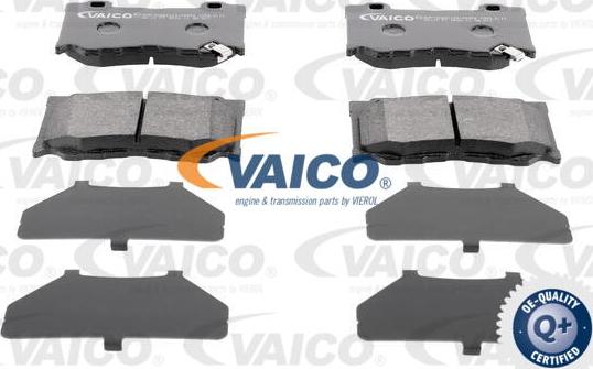 VAICO V38-0322 - Гальмівні колодки, дискові гальма autozip.com.ua