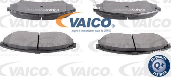 VAICO V32-0029 - Гальмівні колодки, дискові гальма autozip.com.ua