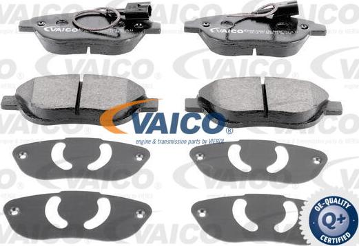 VAICO V24-0152 - Гальмівні колодки, дискові гальма autozip.com.ua