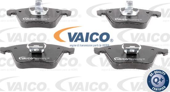 VAICO V25-0318 - Гальмівні колодки, дискові гальма autozip.com.ua