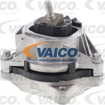 VAICO V20-4318 - Подушка, підвіска двигуна autozip.com.ua