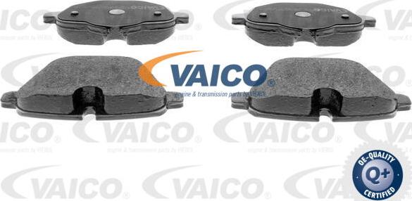 VAICO V20-1467 - Гальмівні колодки, дискові гальма autozip.com.ua