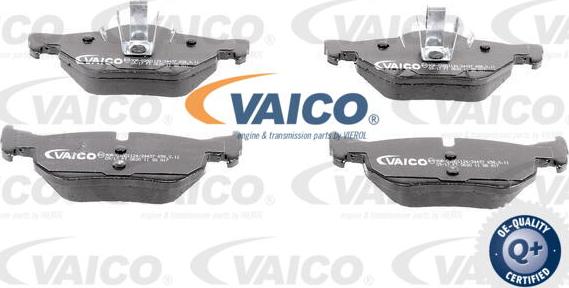 VAICO V20-8129 - Гальмівні колодки, дискові гальма autozip.com.ua