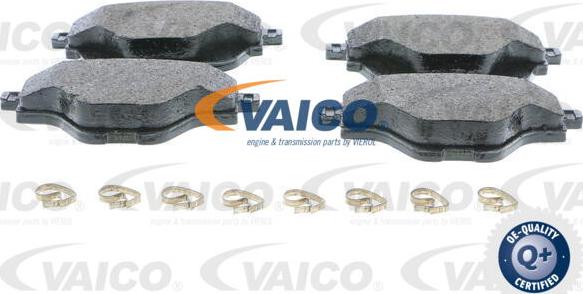 VAICO V22-0463 - Гальмівні колодки, дискові гальма autozip.com.ua