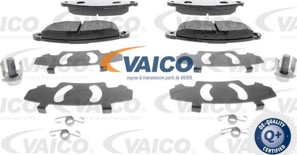 VAICO V22-0080 - Гальмівні колодки, дискові гальма autozip.com.ua