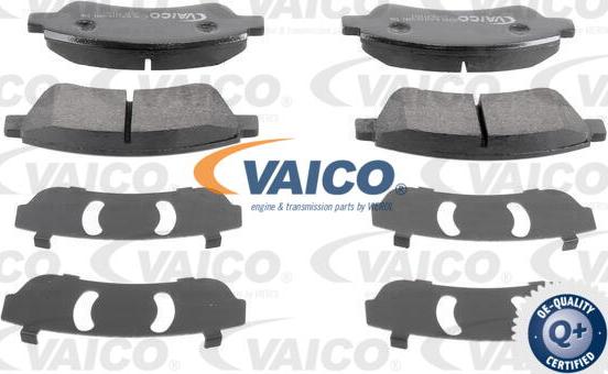 VAICO V22-0083 - Гальмівні колодки, дискові гальма autozip.com.ua