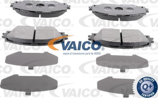 VAICO V70-0029 - Гальмівні колодки, дискові гальма autozip.com.ua