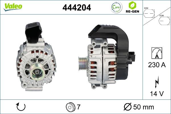 VALEO 444204 - Генератор autozip.com.ua