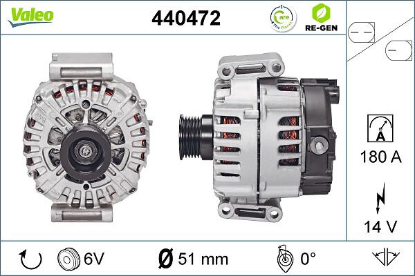 VALEO 440472 - Генератор autozip.com.ua