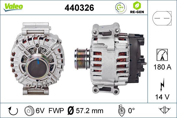 VALEO 440326 - Генератор autozip.com.ua