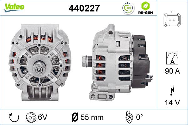 VALEO 440227 - Генератор autozip.com.ua