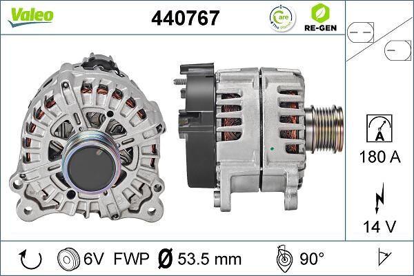 VALEO 440767 - Генератор autozip.com.ua