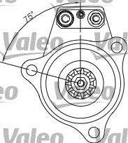 Valeo 455524 - Стартер autozip.com.ua