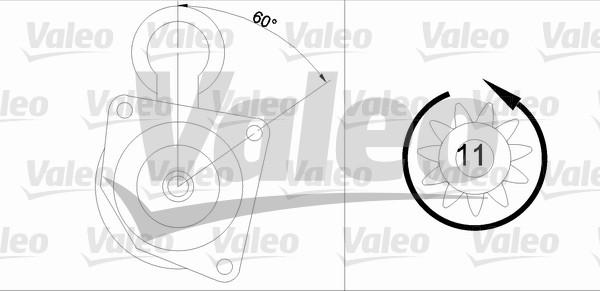 Valeo 455678 - Стартер autozip.com.ua