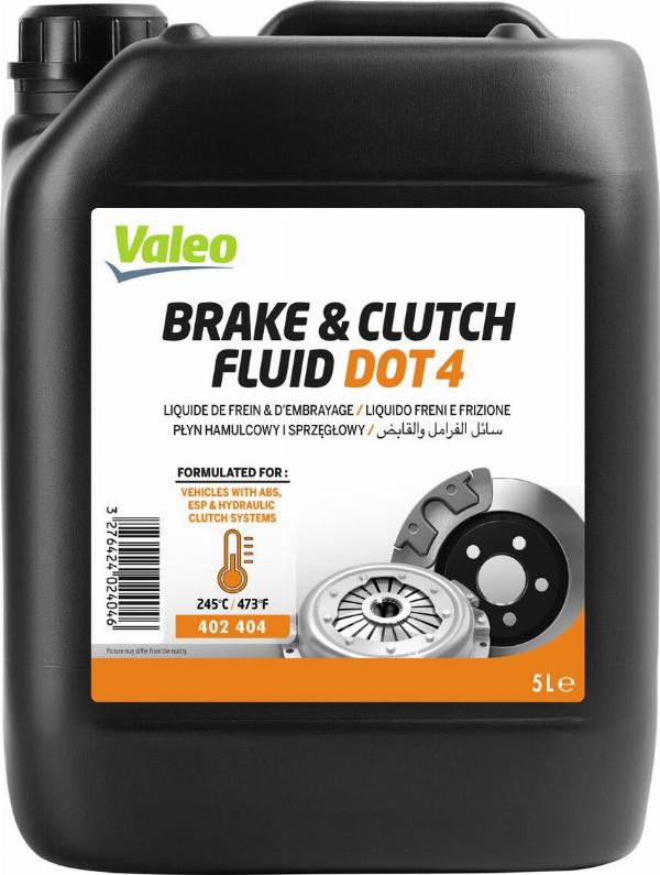 VALEO 402404 - Гальмівна рідина autozip.com.ua