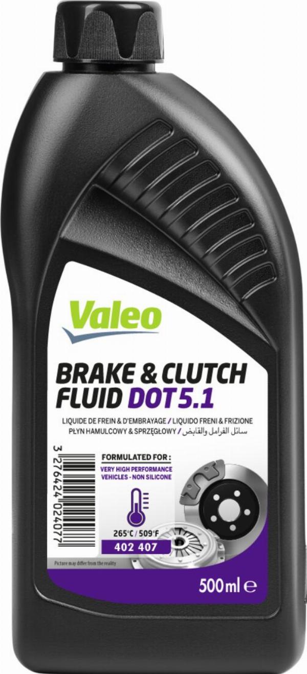 VALEO 402407 - Гальмівна рідина autozip.com.ua