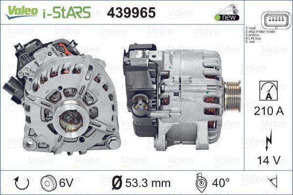 Valeo 439965 - Пусковий генератор autozip.com.ua