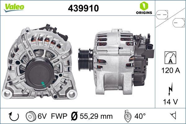 VALEO 439910 - Генератор autozip.com.ua