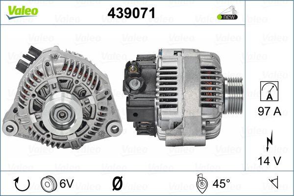 VALEO 439071 - Генератор autozip.com.ua