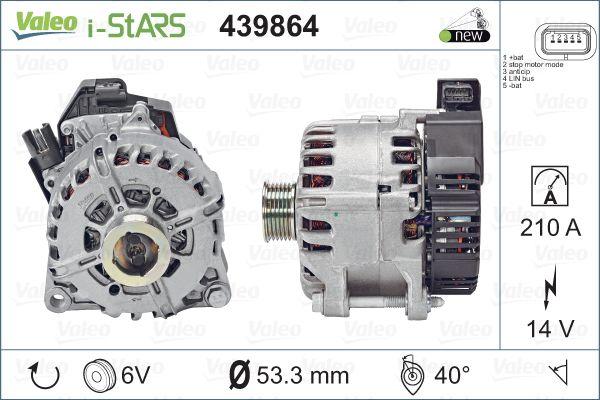 VALEO 439864 - Генератор autozip.com.ua