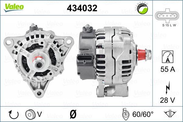 VALEO 434032 - Генератор autozip.com.ua