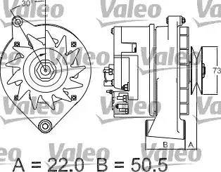 Valeo 436437 - Генератор autozip.com.ua