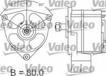 Valeo 436429 - Генератор autozip.com.ua