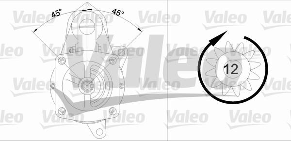 Valeo 436095 - Стартер autozip.com.ua