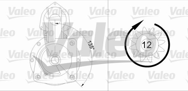 Valeo 436092 - Стартер autozip.com.ua