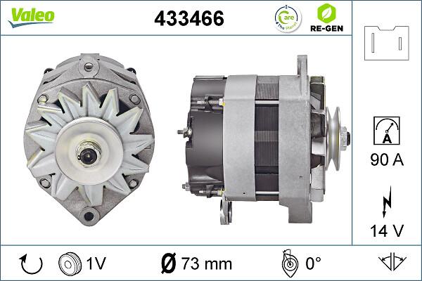 VALEO 433466 - Генератор autozip.com.ua