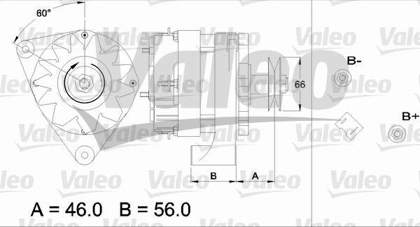 Valeo 433429 - Генератор autozip.com.ua