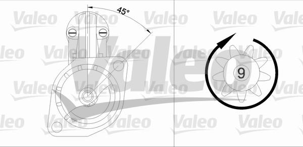 Valeo 433298 - Стартер autozip.com.ua