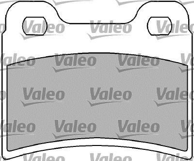Valeo 598692 - Гальмівні колодки, дискові гальма autozip.com.ua