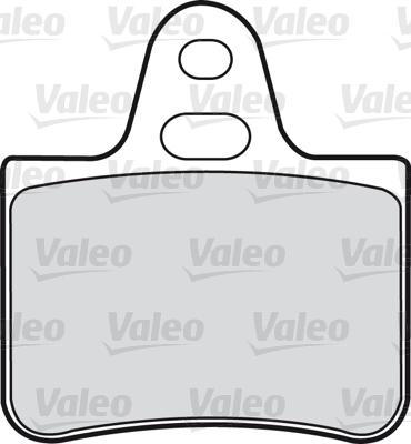 Valeo 598146 - Гальмівні колодки, дискові гальма autozip.com.ua
