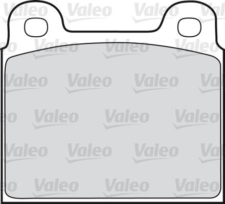 VALEO 598111 - Гальмівні колодки, дискові гальма autozip.com.ua