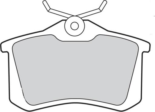 VALEO 598463 - Гальмівні колодки, дискові гальма autozip.com.ua