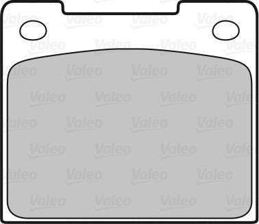 VALEO 598338 - Гальмівні колодки, дискові гальма autozip.com.ua