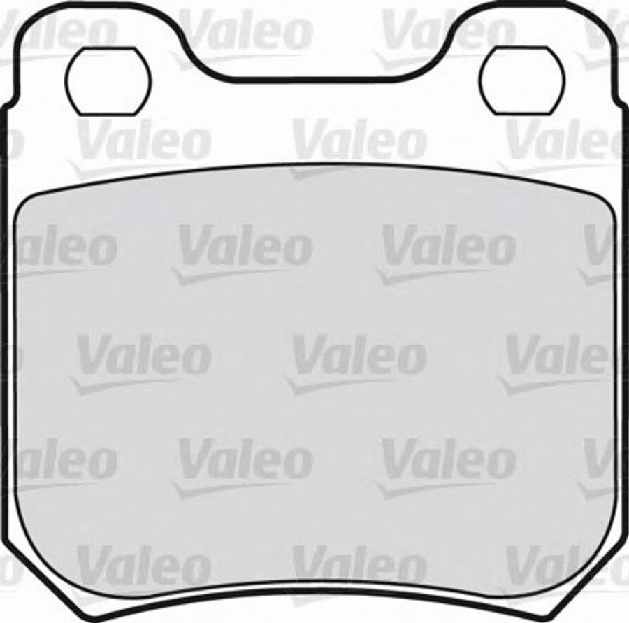 VALEO 540 451 - Гальмівні колодки, дискові гальма autozip.com.ua