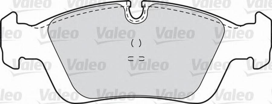 Valeo 540 489 - Гальмівні колодки, дискові гальма autozip.com.ua