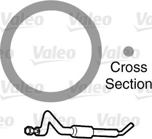 VALEO 509155 - Прокладка, трубопровід охолоджую autozip.com.ua
