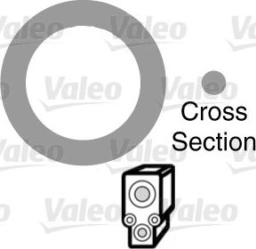 VALEO 509136 - Прокладка, трубопровід охолоджую autozip.com.ua