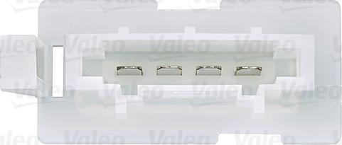 Valeo 509898 - Опір, реле, вентилятор салону autozip.com.ua