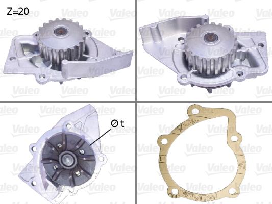 VALEO 506575 - Водяний насос autozip.com.ua