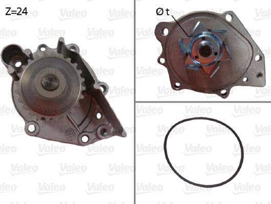 VALEO 506696 - Водяний насос autozip.com.ua