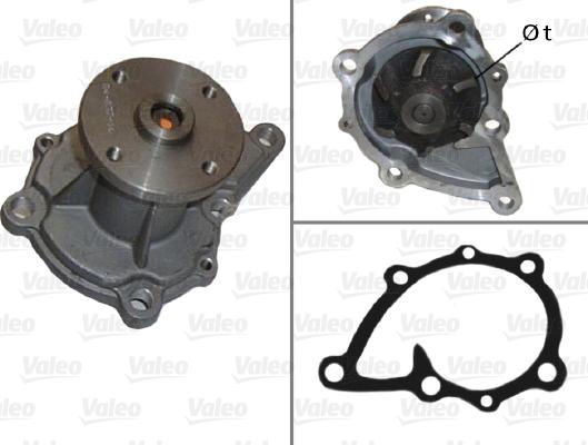 VALEO 506091 - Водяний насос autozip.com.ua