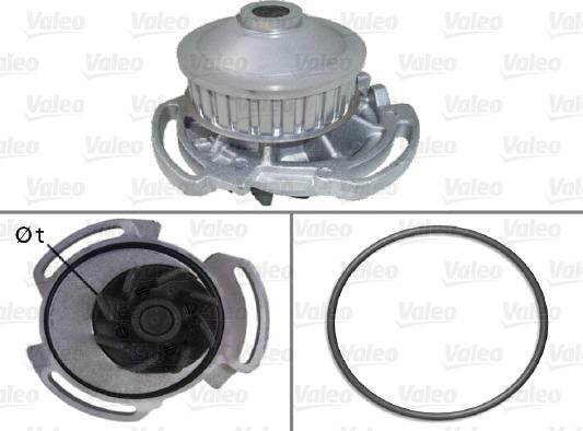 VALEO 506013 - Водяний насос autozip.com.ua
