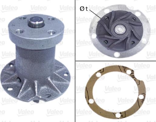 VALEO 506100 - Водяний насос autozip.com.ua