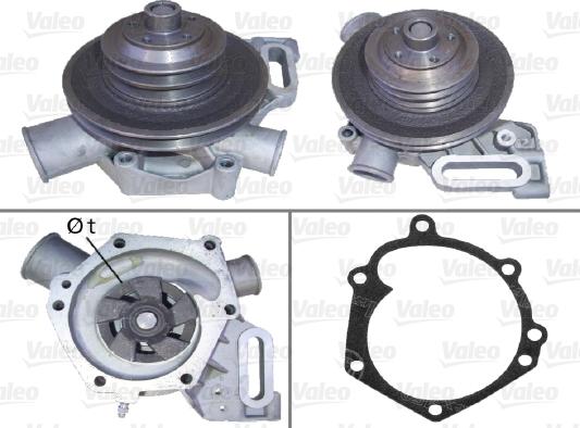 Valeo 506178 - Водяний насос autozip.com.ua