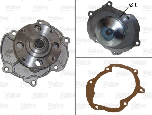 VALEO 506866 - Водяний насос autozip.com.ua