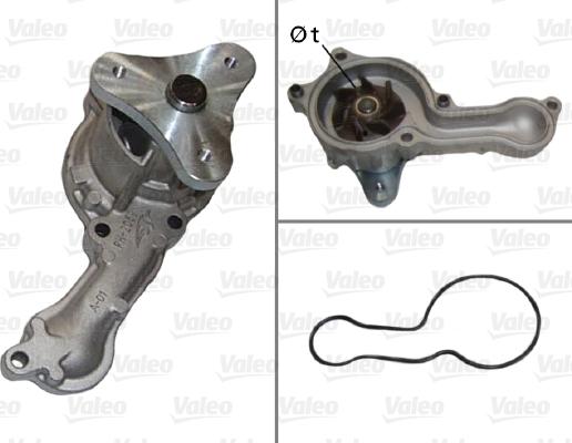 VALEO 506812 - Водяний насос autozip.com.ua
